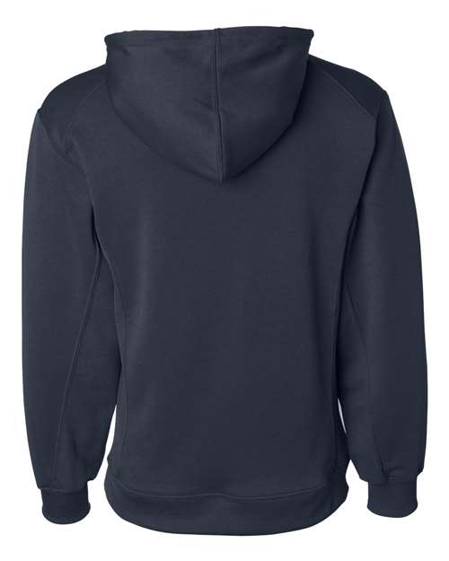 Men's Performance Fleece Hooded Sweatshirt - Navy Back