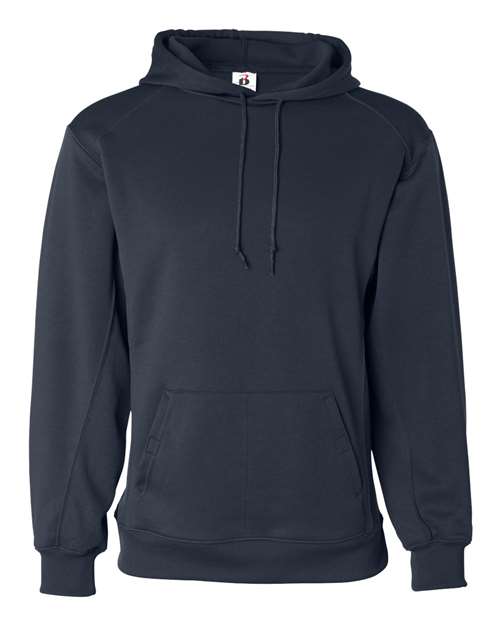 Men's Performance Fleece Hooded Sweatshirt - Navy Front