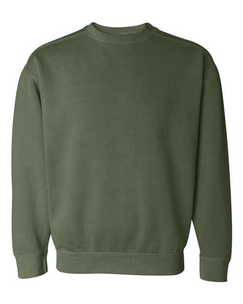 Independent Trading Co. Women's Midweight Mock Neck Sweatshirt - Classic Navy Front