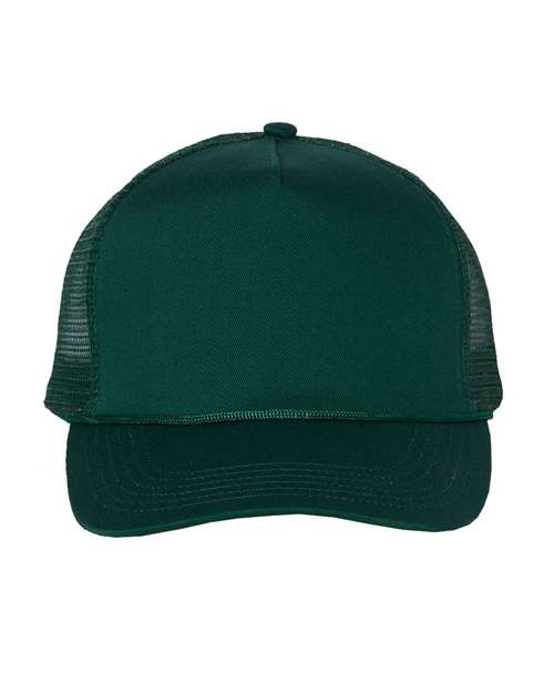 Five-Panel Trucker Cap - Forest Front