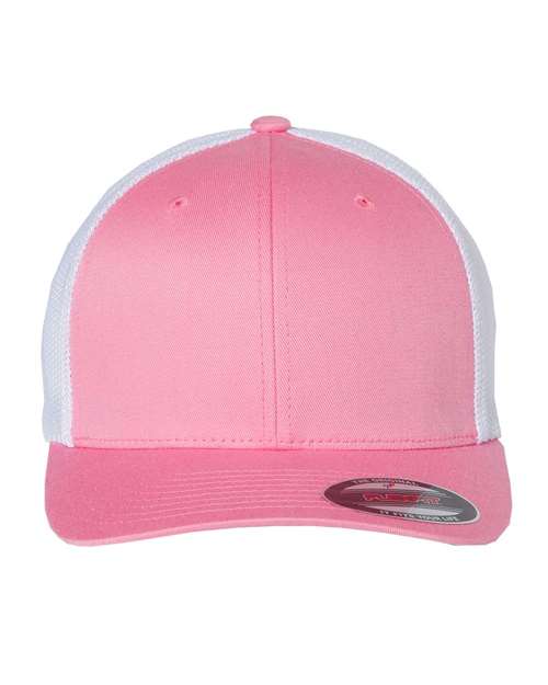 Trucker Cap - Pink/ White Front