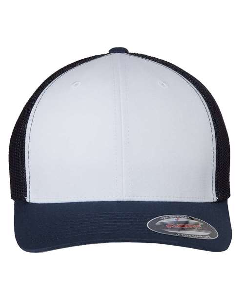 Trucker Cap - Navy/ White/ Navy Front