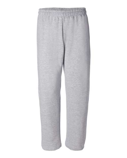 Gildan Unisex Heavy Blend™ Open-Bottom Sweatpants - Sport Grey Front