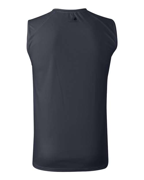 Men's B-Core Sleeveless T-Shirt - Navy Back