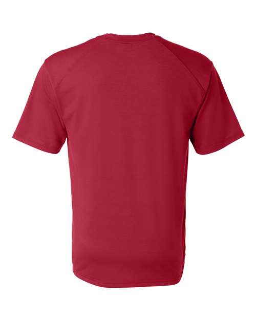 Men's B-Tech Cotton-Feel T-Shirt - Red Back