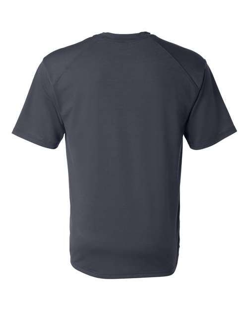 Men's B-Tech Cotton-Feel T-Shirt - Navy Back