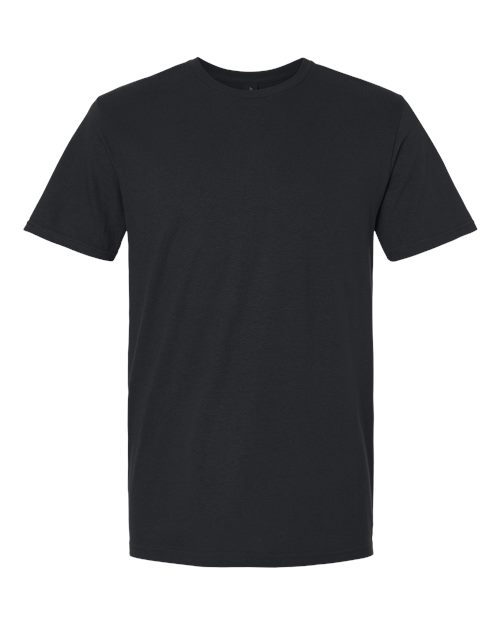 Unisex Softstyle® T-Shirt - Black Front