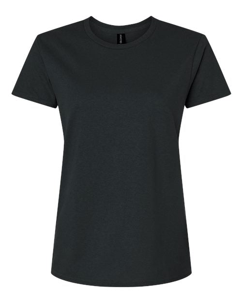 Gildan Women's Ultra Cotton® T-Shirt - Black Front