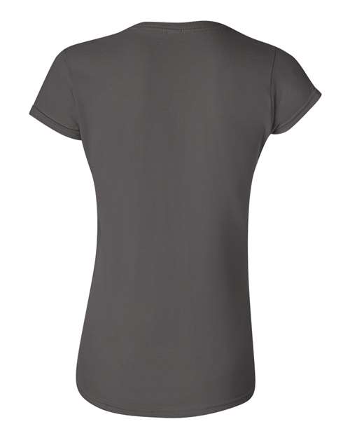 Women's Softstyle® T-Shirt - Charcoal Back