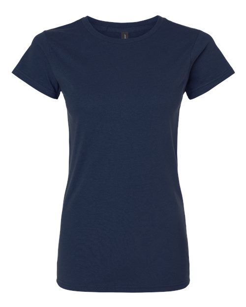 Gildan Women's Softstyle® T-Shirt - Navy Front