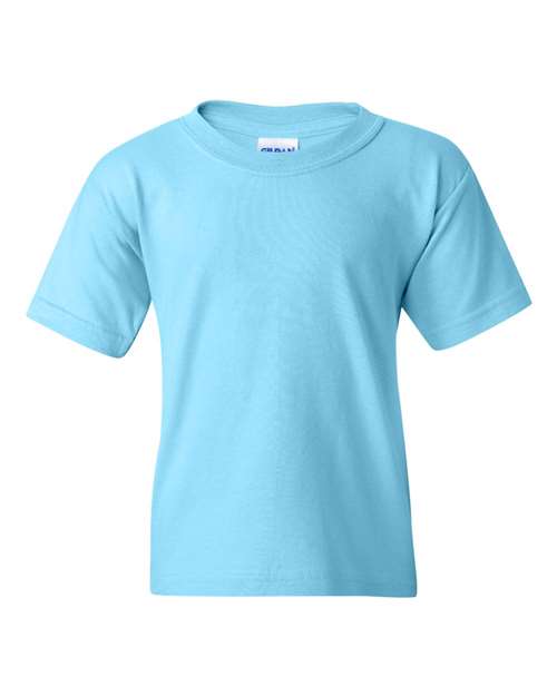 Gildan Youth Heavy Cotton™ T-Shirt - Sky Front