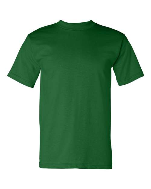 Unisex USA-Made Heavyweight T-Shirt - Kelly Green Front