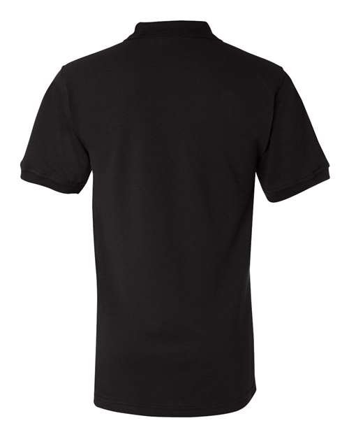 Unisex USA-Made Polo - Black Back