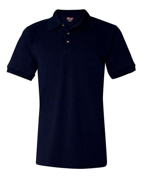 Unisex USA-Made Polo - Navy Front