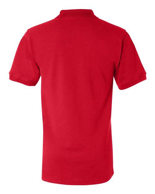 Unisex USA-Made Polo - Red Back