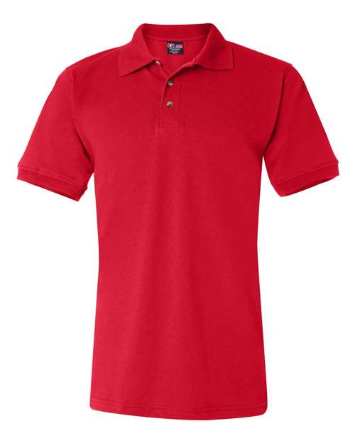 Unisex USA-Made Polo - Red Front