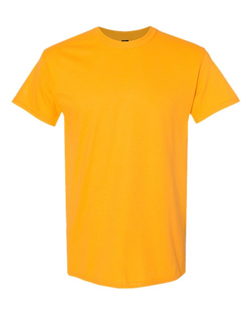 Gildan Unisex Heavy Cotton™ T-Shirt - Gold Front