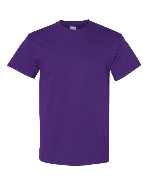 Gildan Unisex Heavy Cotton™ T-Shirt - Purple Front