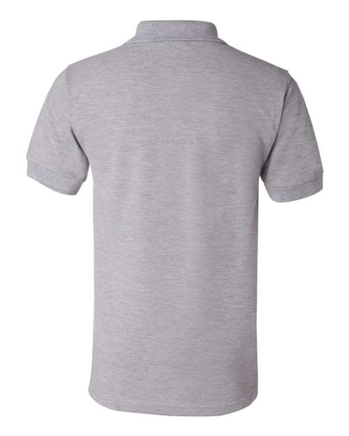 Unisex USA-Made Polo - Dark Ash Back
