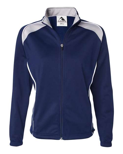 Augusta Sportswear Youth Cutter Jersey - Kelly/ Black Front