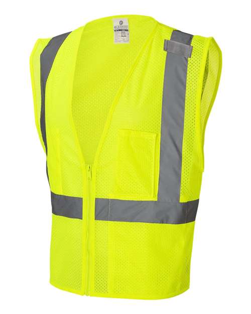 Kishigo Unisex Ultra-Cool™ Mesh Vest with Pockets - Side