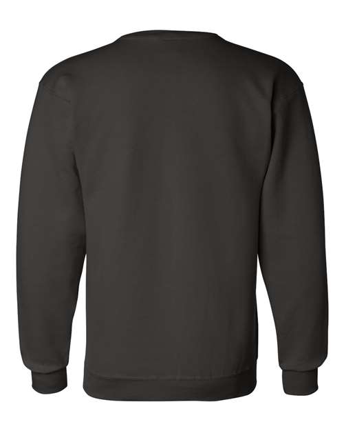 Unisex Powerblend® Crewneck Sweatshirt - Black Back