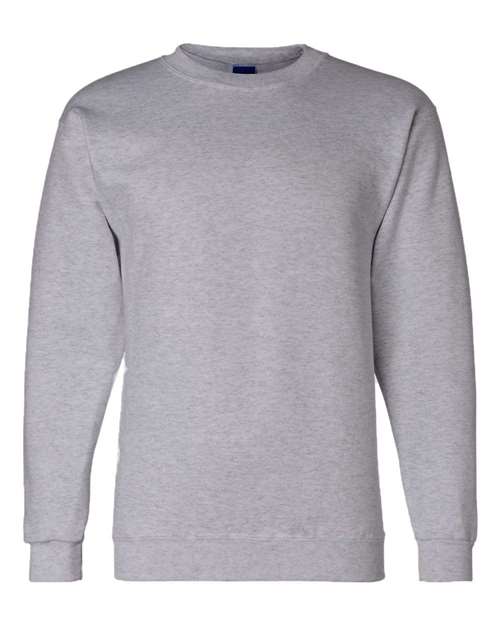 Unisex Powerblend® Crewneck Sweatshirt - Light Steel Front