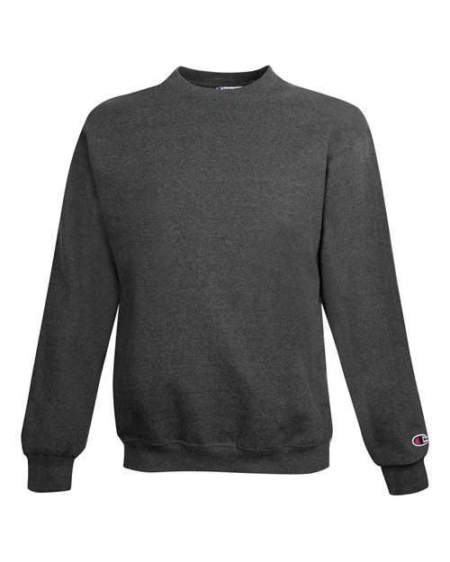 Unisex Powerblend® Crewneck Sweatshirt - Charcoal Heather Front