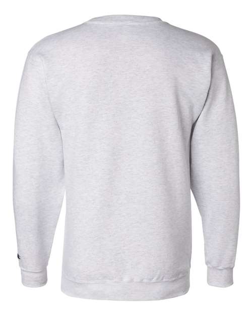 Unisex Powerblend® Crewneck Sweatshirt - Silver Grey Back