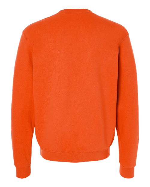 Unisex Powerblend® Crewneck Sweatshirt - Orange Back