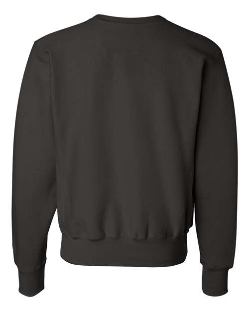 Unisex Reverse Weave® Crewneck Sweatshirt - Black Back