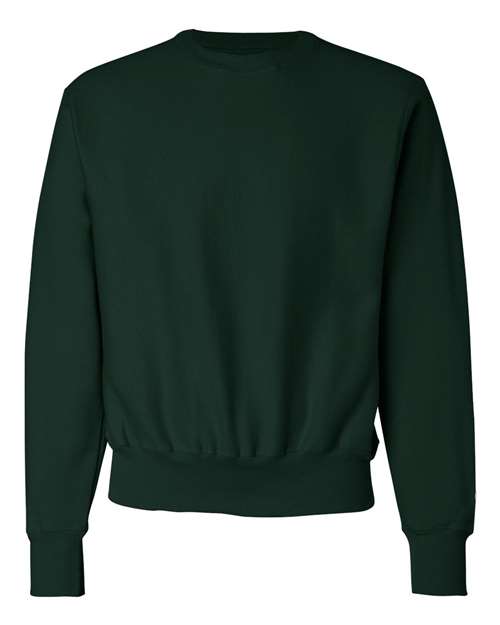 Unisex Reverse Weave® Crewneck Sweatshirt - Dark Green Back