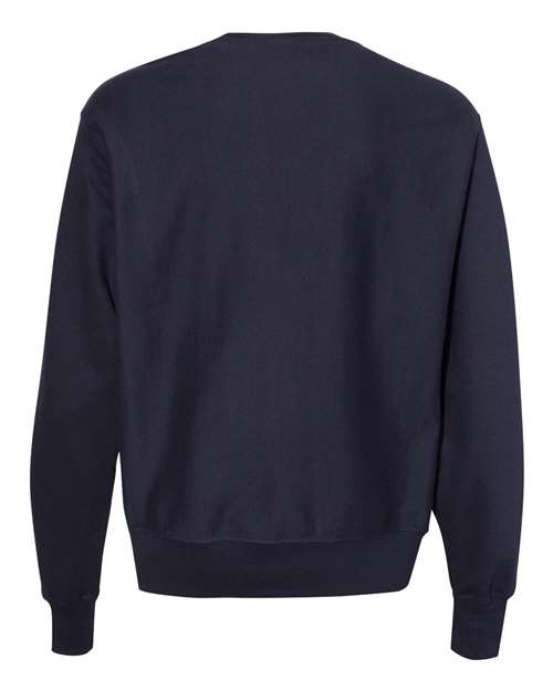 Unisex Reverse Weave® Crewneck Sweatshirt - Navy Back