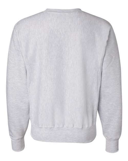 Unisex Reverse Weave® Crewneck Sweatshirt - Silver Grey Back