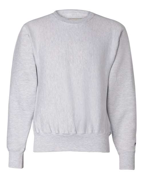 Unisex Reverse Weave® Crewneck Sweatshirt - Silver Grey Front