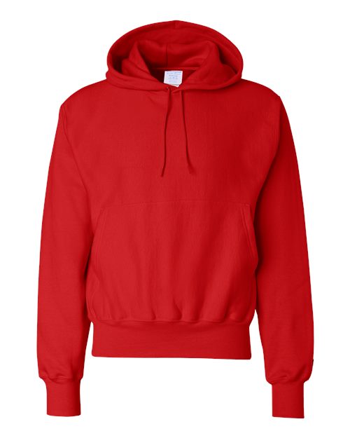 Unisex Reverse Weave® Hooded Sweatshirt - Scarlet Front