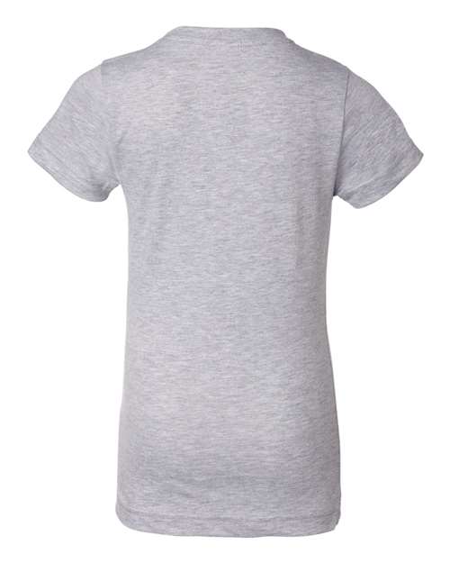 Girls' Fine Jersey Tee - Heather Back