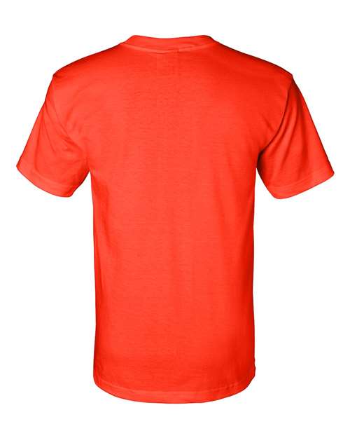 Unisex Union-Made T-Shirt - Orange Back
