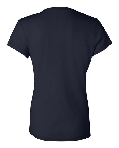 Women’s Jersey V-Neck Tee - Navy Back