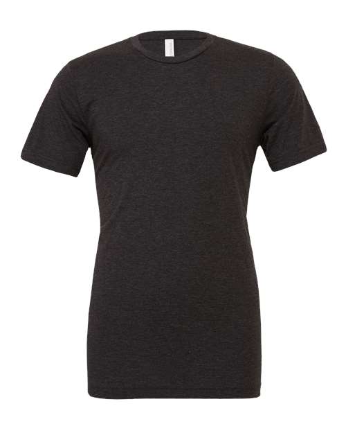 BELLA + CANVAS Triblend Tee - Charcoal Black Triblend Front