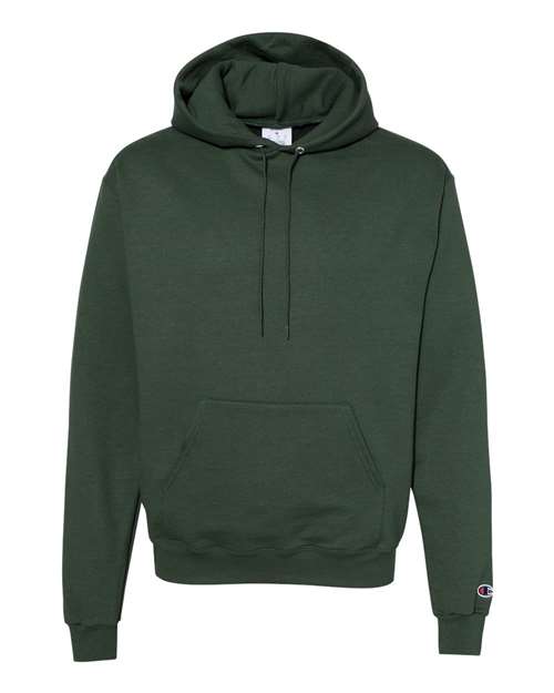 Unisex Powerblend® Hooded Sweatshirt - Dark Green Front