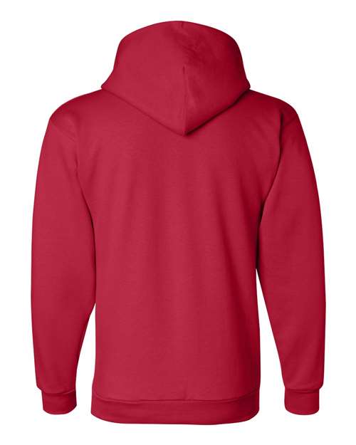 Unisex Powerblend® Hooded Sweatshirt - Scarlet Back