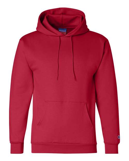 Unisex Powerblend® Hooded Sweatshirt - Scarlet Front