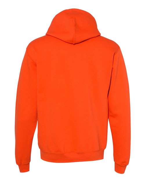 Unisex Powerblend® Hooded Sweatshirt - Orange Back