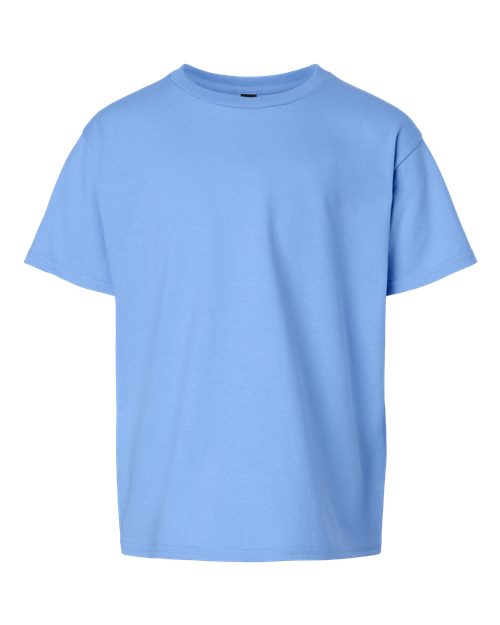 Gildan Youth Ultra Cotton® T-Shirt - Carolina Blue Front