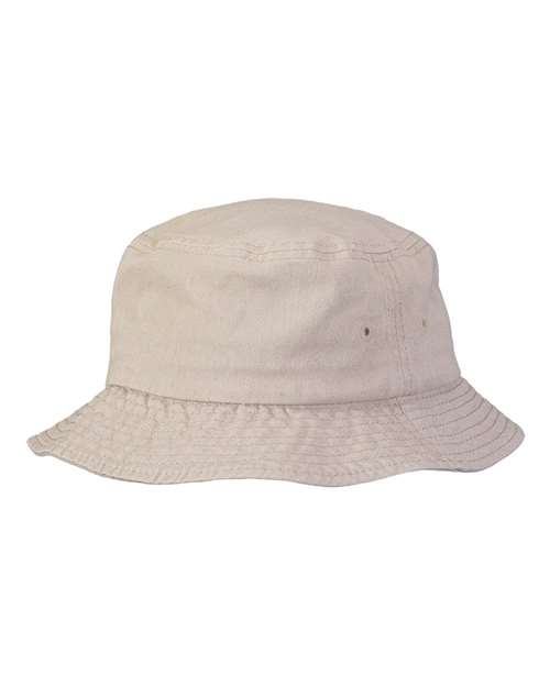 Bucket Hat - Khaki Back