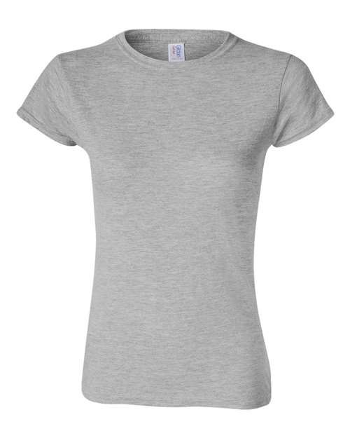 Gildan Women's Softstyle® T-Shirt - Sport Grey Front