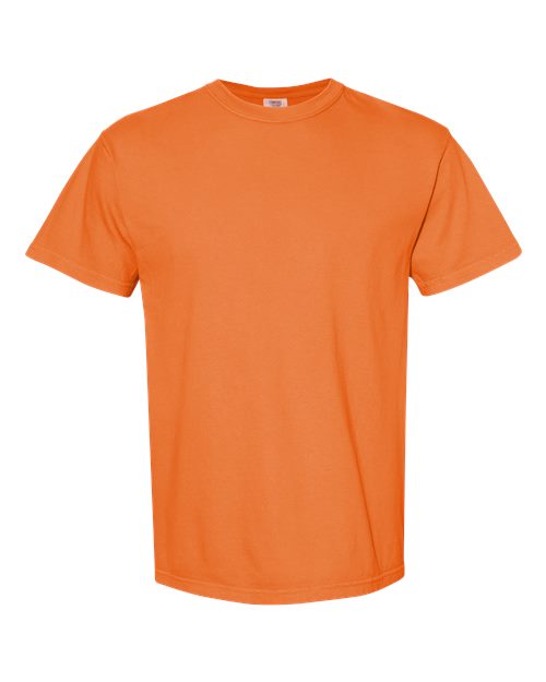 Unisex Garment-Dyed Heavyweight T-Shirt - Burnt Orange Front
