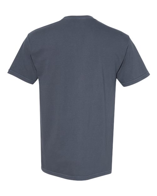 Unisex Garment-Dyed Heavyweight T-Shirt - Denim Back