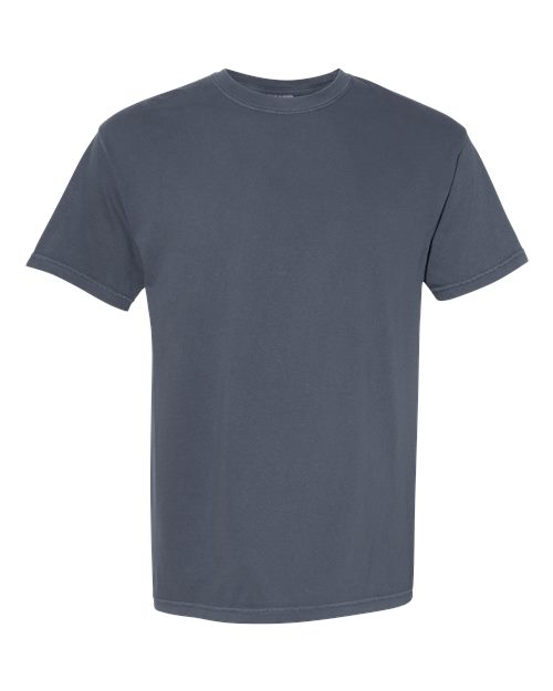 Unisex Garment-Dyed Heavyweight T-Shirt - Denim Front